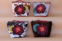 Cowhide MINI Makeup Bag