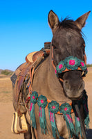 Floral Bronc Halter