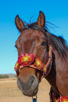 Floral Bronc Halter